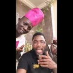 Ibrahim Chattah, Dele Odule, Atori, Baba Tee on a movie set Titled: Opolo. 1771454038_hqdefault.jpg